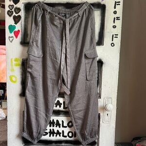 Soho Charcoal Cargo Pants